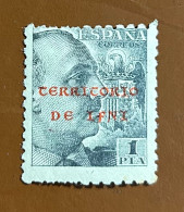 1941-1942.- IFNI. 1 Pta. Edifil Nº 12. Nuevo Sin Fijasellos ** - Ifni