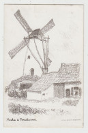 Tronchiennes  Drongen  Gent   Moulin à Tronchiennes   LITHO - Gent