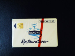 ► DANONE Restauration  - Télécarte Neuve Sous Blister      13 000 Ex - France Telecom - Alimentation