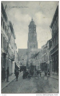 Lierre.   -    SBP   -   La Rue Droite   -   PRACHTIGE KAART!   -   1907  Naar  Gent - Lier