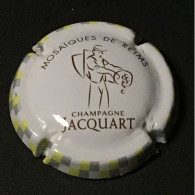 87 - 25 - Jacquart, Mosaïques De Reims, Décalés (avec Carrés Blancs Sur Contour) La Vendange Capsule De Champagne - Jacquart