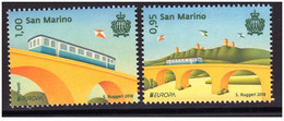 San Marino 2018 - Bridges Mnh - Unused Stamps