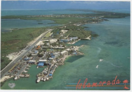 Florida Keys From Islamorado Aerial View Postcard - Key West & The Keys