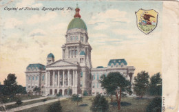 Illinois Springfield State Capitol Building 1913 - Springfield – Illinois