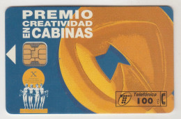 SPAIN - Premio Creatividad, P-122, 04/95, Tirage 5.000, Used - Emissions Privées