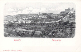 ITALIE - Spoleto - Panorama - Carte Postale Ancienne - Otros & Sin Clasificación