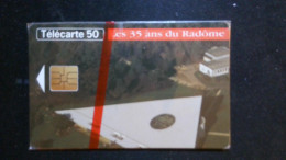 ► 35 Ans Du Radôme  Pièce Du PUZZLE  - Télécarte Neuve Sous Blister      - 100 000 Ex - France Telecom - Puzzles