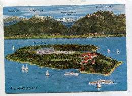 AK 129828 GERMANY - Herrenchiemsee - Chiemgauer Alpen