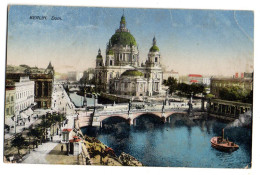 Allemagne--BERLIN--1917-- Dom............colorisée......cachet Militaire - Other & Unclassified