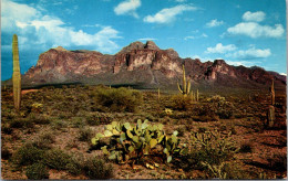 Arizona Mesa The Superstition Range - Mesa