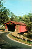 Covered Bridges Stevenson Road Covered Bridge Xenia Ohio - Ponts