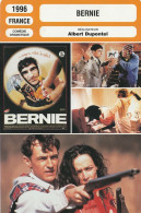 FICHE Cinéma 1996 : BERNIE Avec Albert DUPONTEL & Claude PERRON & Roland BLANCHE & Hélène VINCENT {S17-23} - Werbetrailer