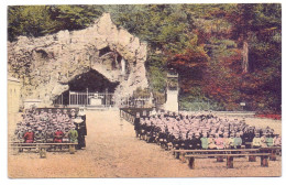 CP - Yvoir - Grotte De Lourdes - Stempel Aarsele Taks 20 C - 1933 Yvoir - Yvoir