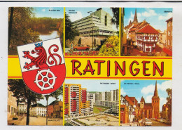 4030 RATINGEN, Mehrbild - AK, Stadtwappen - Ratingen