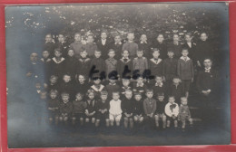 Merbes-le-Château - Ecole Libre Du Sacré-Coeur / Groupe Scolaire Vers 1910 - Carte Photo ( Voir Verso ) - Merbes-le-Chateau