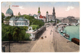 Allemagne--DRESDEN--1924-- Vue Générale......colorisée........... - Dresden