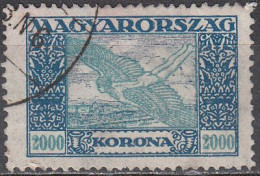 HUNGARY  SCOTT NO C9  USED  YEAR  1924 - Unused Stamps