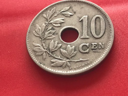 Münze Münzen Umlaufmünze Belgien 10 Centimes 1929 Belgie - 10 Cent