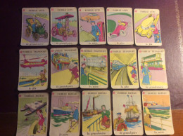 Jeu De 7 Familles ( Pour Complément ) Famille AUTO / BATEAU / TRANSPORT - Autres & Non Classés