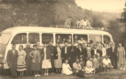 Autobus Ancien De Marque Modèle Type ? * Carte Photo * Grands Voyages TELLIER * Bus Car Autocar - Bus & Autocars