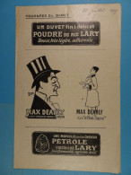 Tournées Ch. Baret 1917 - Programmes