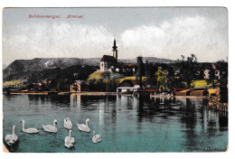 Salzkammergut. Altersee Old Postcard Posted 191? To Zagreb B230410 - Attersee-Orte