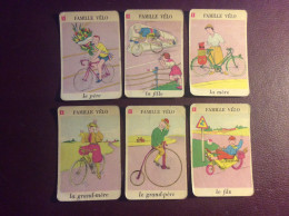 Jeu De 7 Familles ( Pour Complément ) Famille Vélo / Bicyclette - Andere & Zonder Classificatie