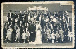 Cpa Carte Photo Du 29 Mariage Breton Coiffe -- Photographe J. Le Bourdon Plozevet   LANR60 - Plozevet