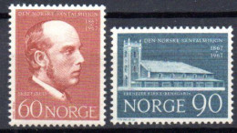 Norvége: Yvert N° 513/514** - Ungebraucht