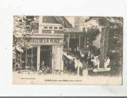 BERNEVAL SUR MER (SEINE INFERIEURE) ALIMENTATION GENERALE DE LA PLAGE CAFE RESTAURANT 1921 - Berneval