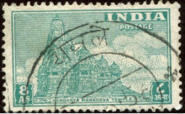 INDE - Monuments Et Temples 1949-1952 - Temple Kandraya Mahadeva - Used Stamps