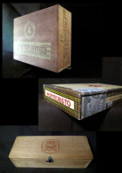 Lot 3 BOITES à CIGARE Vides MONTECRISTO HORN MECARILLOS Cigarro Puro Zigarre Cigar Tabac - Empty Tobacco Boxes