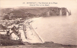 FRANCE - 76 - ETRETAT - Vue Générale De La Plage - Carte Postale Ancienne - Etretat