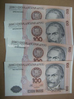 1987 Peru 100 Intis Banknote UNC - Pérou