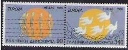 Cept 1995 Grèce Greece Griekenland  Yvertn° 1864-65 *** MNH Cote 7 € Paix Et Liberté - 1995