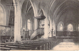 FRANCE - 76 - SAINT VALERY EN CAUX - Intérieur De L'église - Carte Postale Ancienne - Saint Valery En Caux