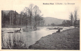 BELGIQUE - RENDEUX - L'Ourthe - Le Déversoir - Editions Arduenna - Carte Postale Ancienne - Rendeux