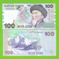 KYRGYZSTAN 100 SOM 2002  P-21 UNC - Kirgisistan