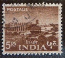 INDE - Usine D'engrais Sindri - Plan Quinquennal 1955-1957 - Used Stamps