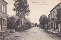 CHAMPOSOULT (Orne) - La Bruyère-Fresnay - Route De Chambois Café - Other & Unclassified