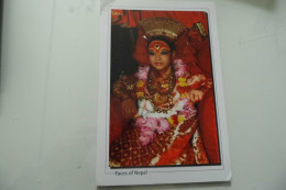 Cartolina Viaggiata  "Faces Of Nepal"  2008 - Népal