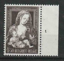 Belgie OCB 1556 ** MNH Met Plaatnummer 1 - 1961-1970