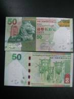 2010 Hong Kong Bank HSBC $50 UNC Number Random €9/pc - Hongkong