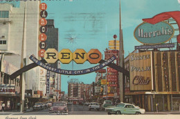 The Famous Reno Arch In Reno Nevada - Reno