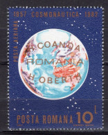 S2576 - ROMANIA ROUMANIE AERIENNE Yv EX BF N°158 ** ESPACE SPACE - Unused Stamps