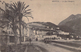 FRANCE - 06 - MENTON - Le Quai Bonaparte - Carte Postale Ancienne - Other & Unclassified