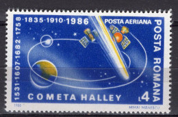 S2581 - ROMANIA ROUMANIE AERIENNE Yv N°300 ** COMETE DE HALLEY - Unused Stamps