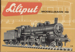 Catalogue LILIPUT 1969 HO Modellbahn   1:87  E69 - Engels