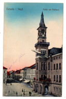 Allemagne--OELSNITZ I Vogtl--1914--Partie Am Rathaus (petite Animation)....colorisée..timbre..cachet - Oelsnitz I. Vogtl.