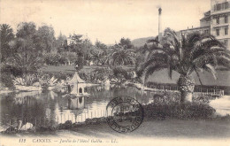 FRANCE - 06 - CANNES - Jardin De L'Hôtel Gallia - LL - Carte Postale Ancienne - Cannes